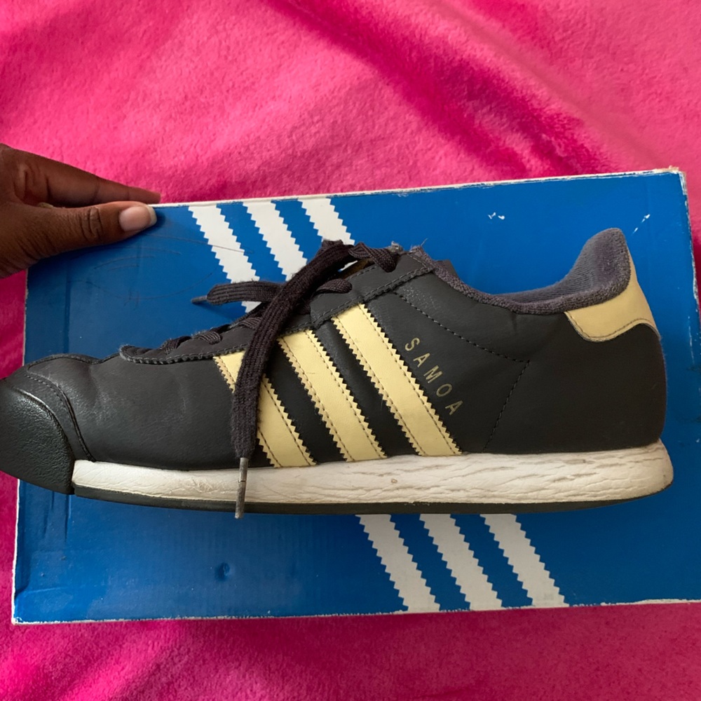 Grey and Gold Adidas!